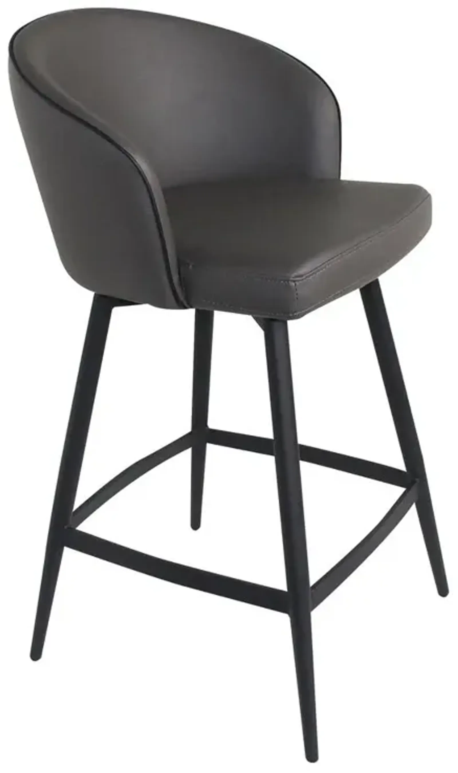 Moe's Home Collection Webber Counter Stool Charcoal