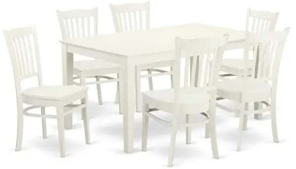 Dining Room Set Linen White