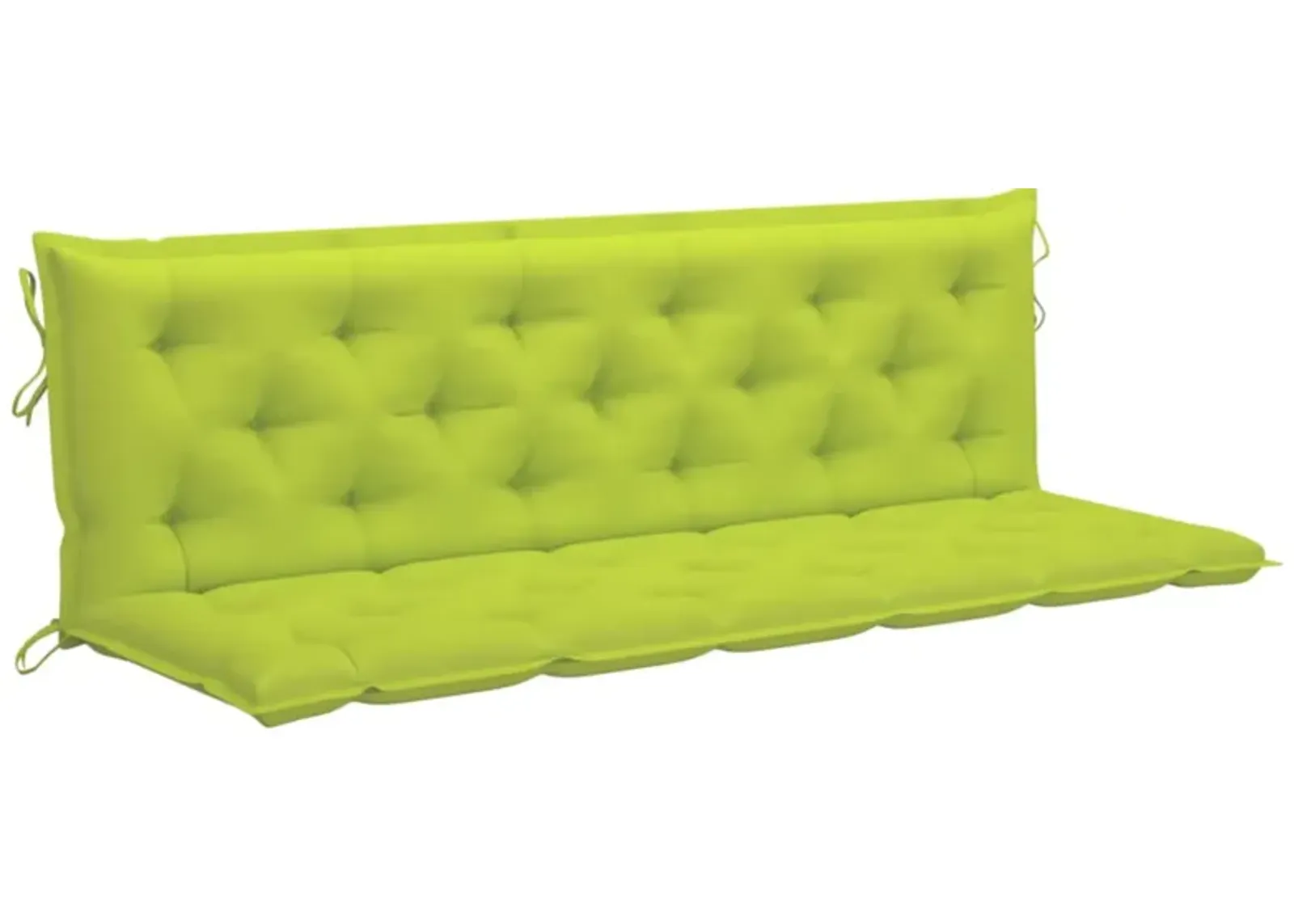 vidaXL Cushion for Swing Chair Bright Green 70.9" Fabric