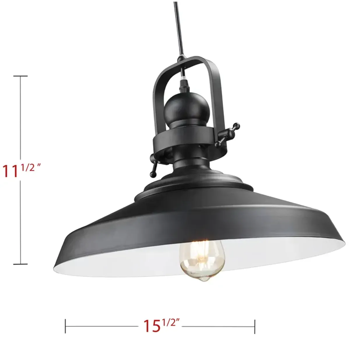 Mindel Industrial Bell Pendant Lamp