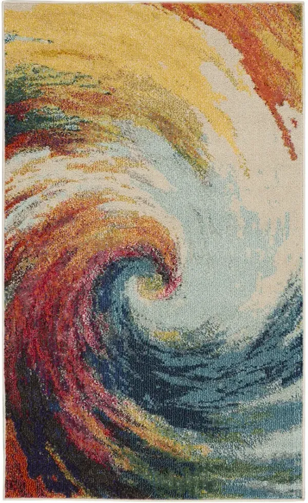 Celestial CES07 Wave 3' x 5' Rug