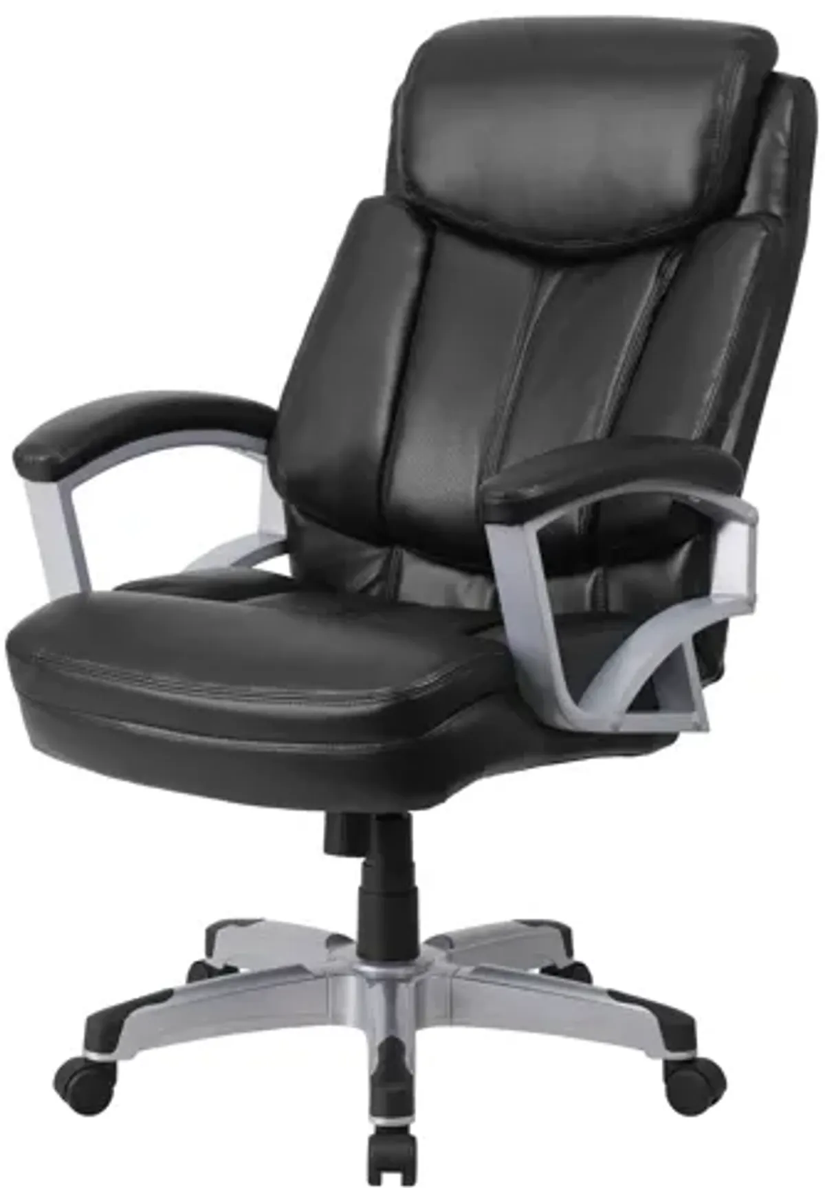 HERCULES Series Big & Tall 500 lb. Rated Black Fabric Executive Swivel Ergonomic Office Chair with Arms