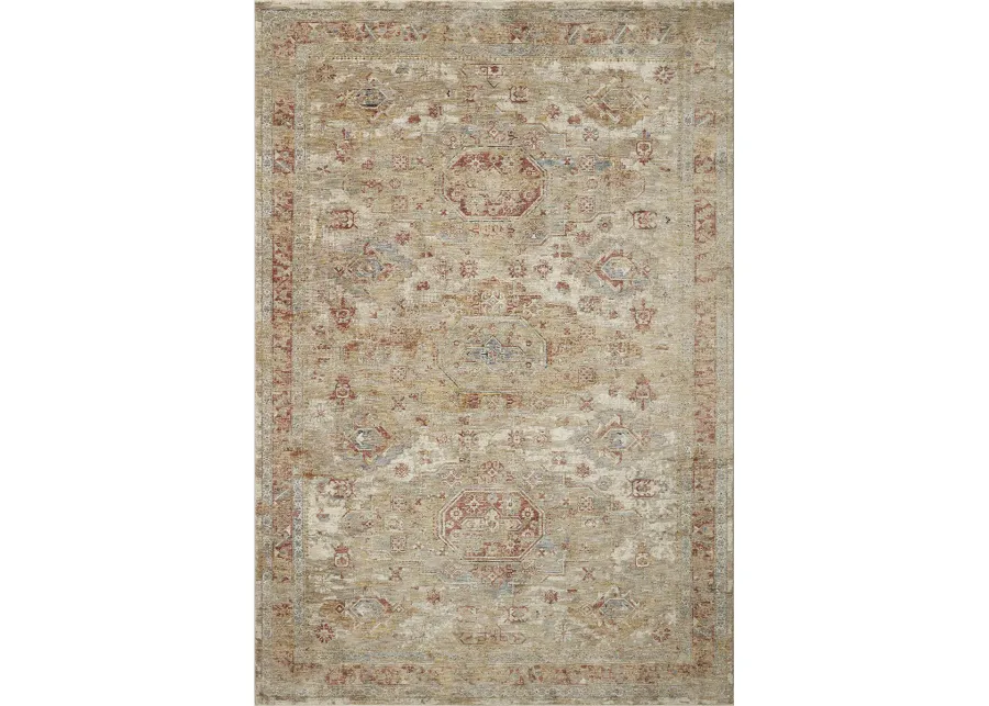 Gaia GAA02 Gold/Taupe 7'10" x 10'2" Rug