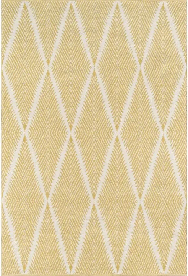 Erin Gates Contemporary Rectangle Area Rug, Citron, 7'6 X 9'6
