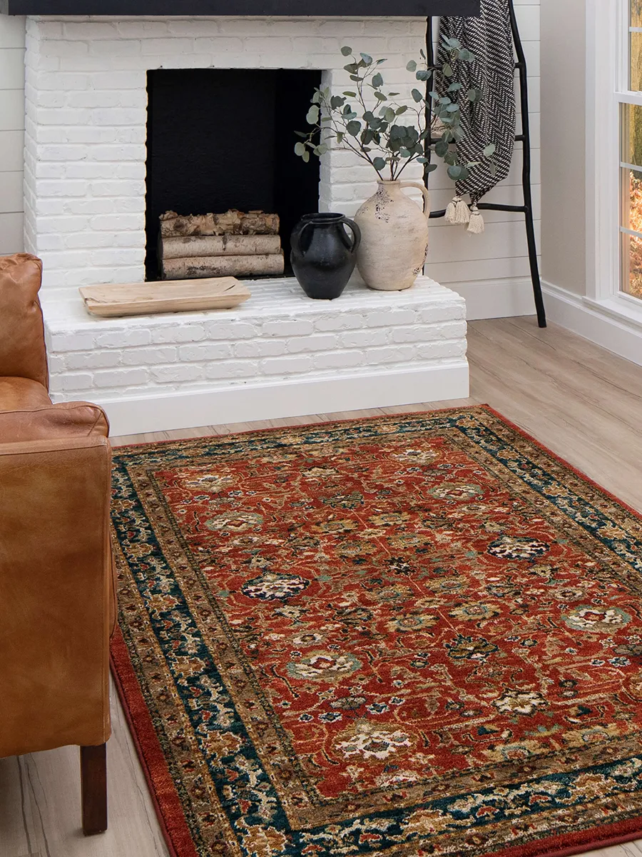 Spice Market Keralam Garnet 2' 4" X 7' 10" Rug