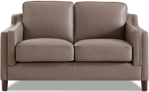 Bella Top Grain Leather Loveseat