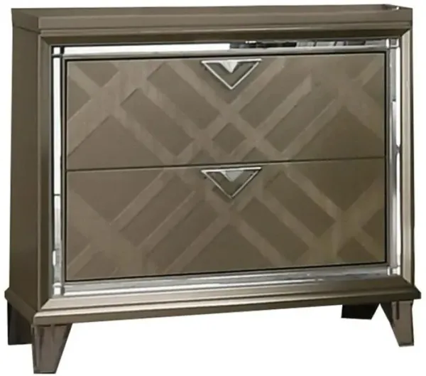 Best Quality Furniture New York collection nightstand only