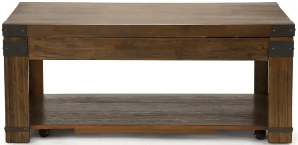 Arusha Lift Top Cocktail Table with casters