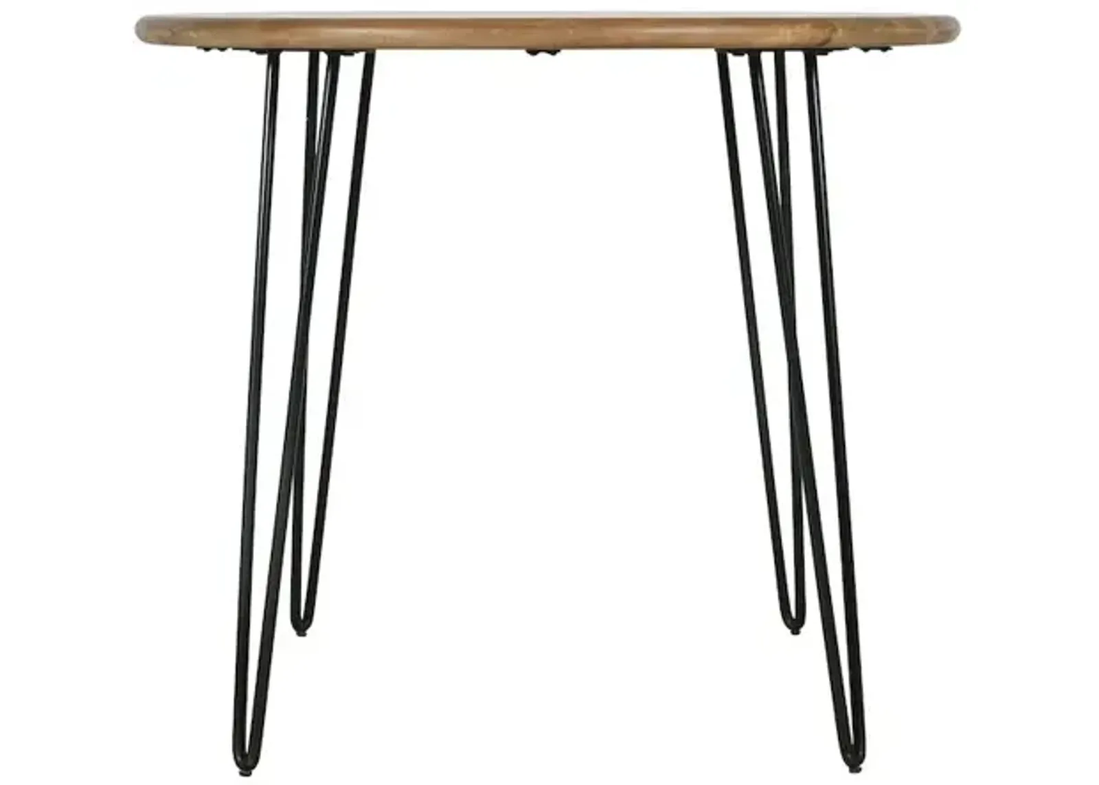 Jofran Brennan 42 Round Modern Contemporary Solid Wood Counter Height Dining Table