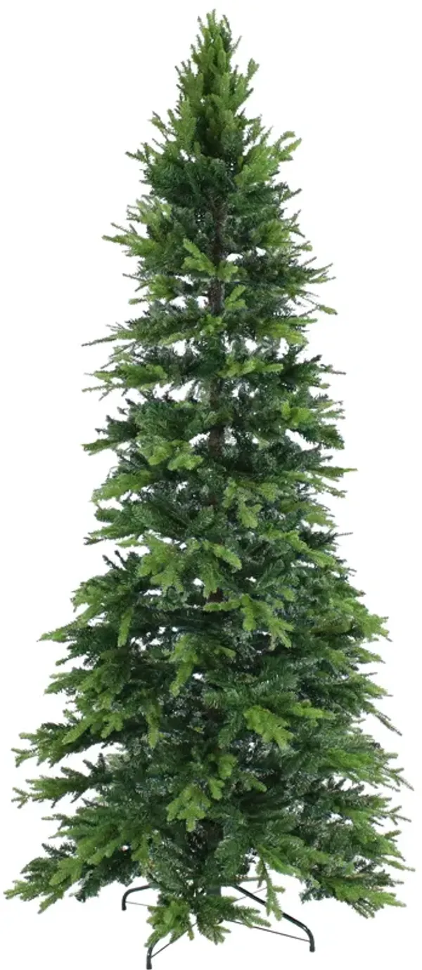 Sunnydaze Slim and Stately Indoor Unlit Artificial Christmas Tree - 7 ft