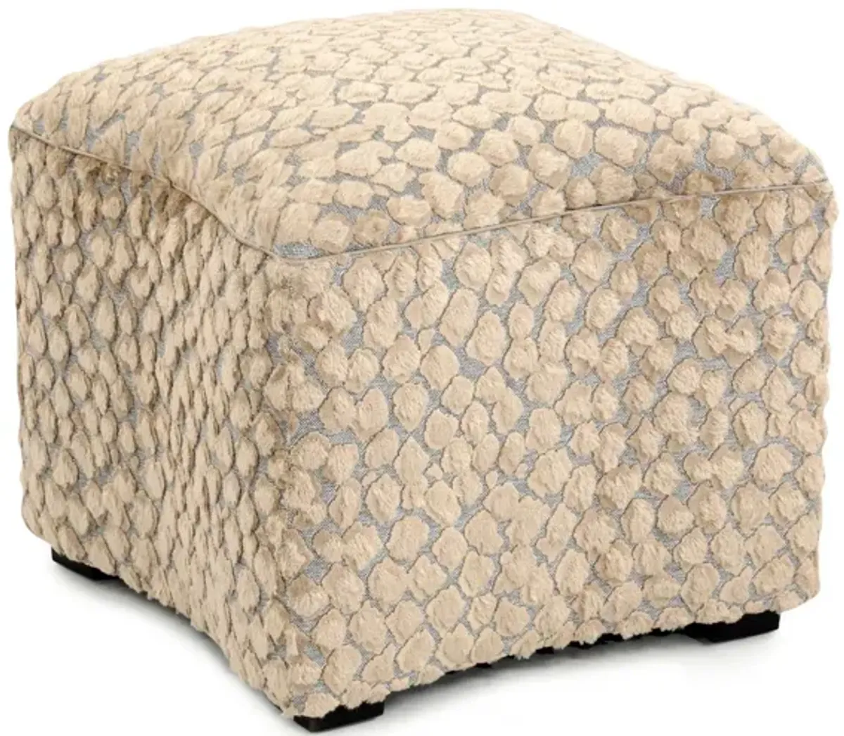 Curved Sand Ottoman