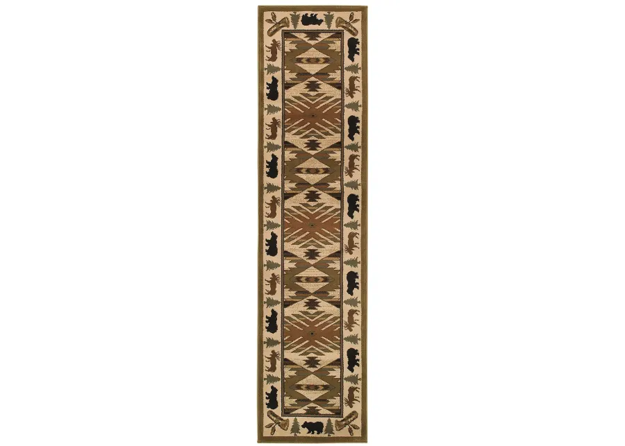 Hudson 1'10" x 7'6" Ivory Rug