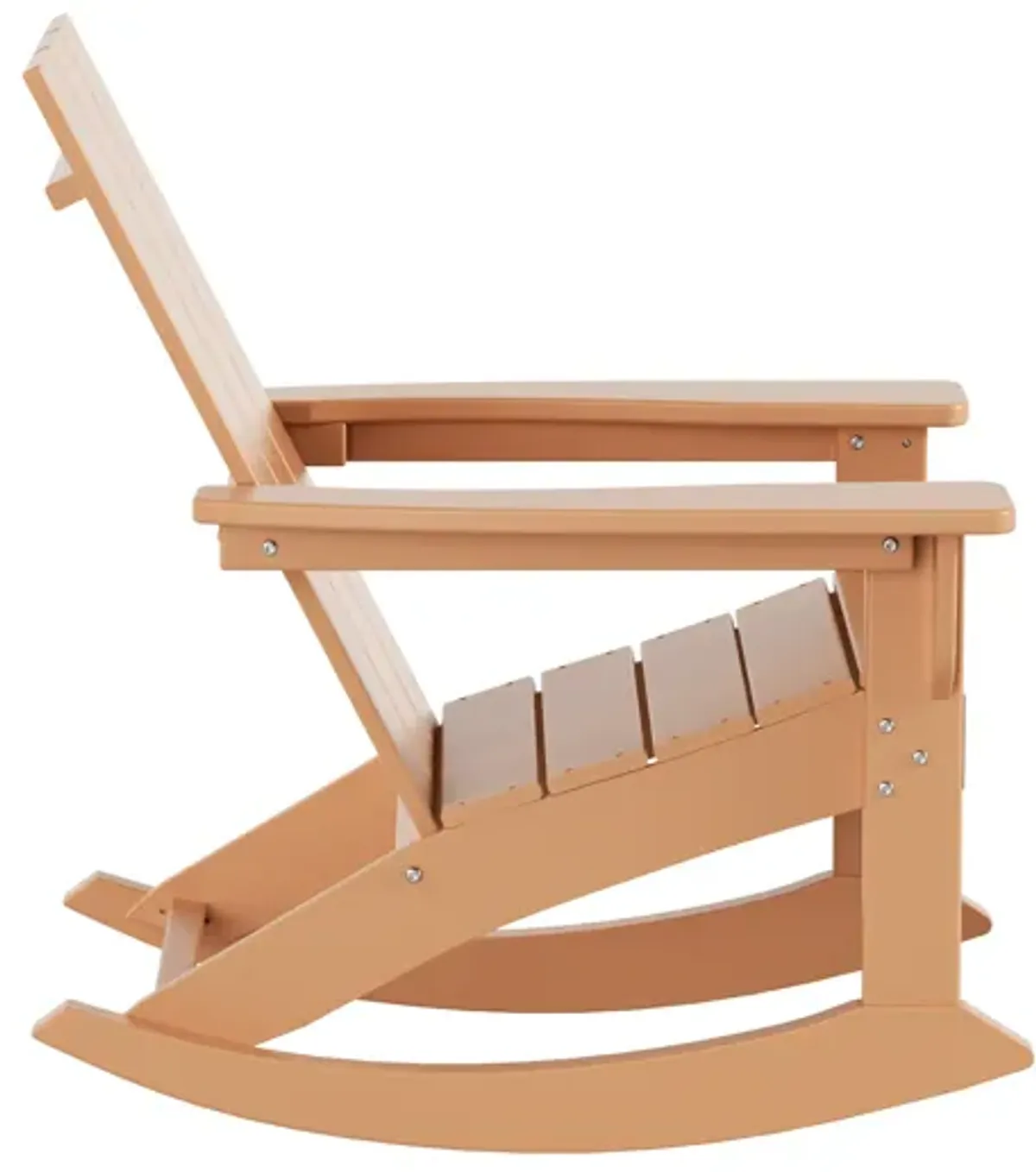 WestinTrends Modern Adirondack Outdoor Rocking Chair