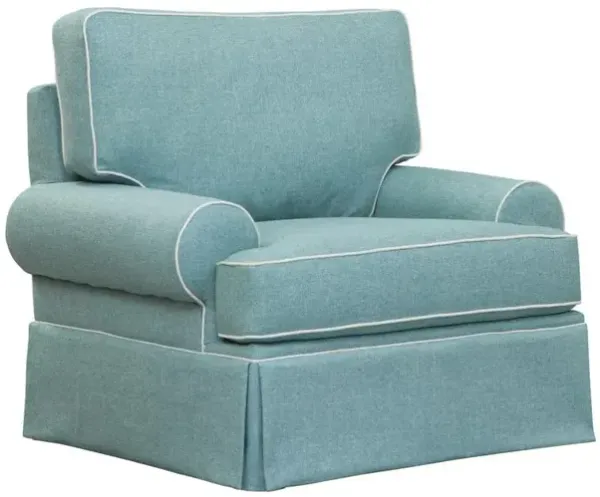 American Furniture Classics Coastal Aqua Series Upholstered Armchairs