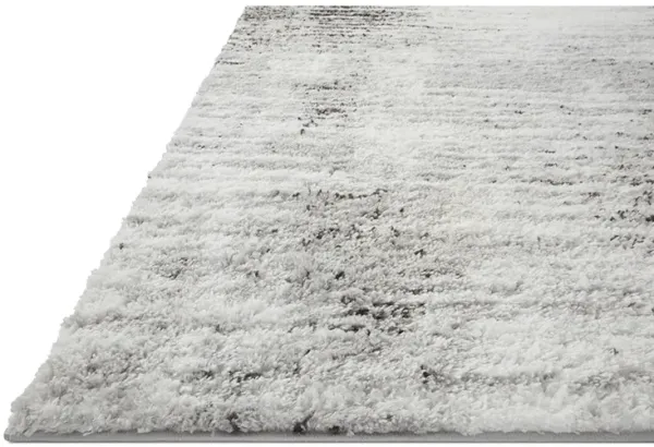 Bliss BLS07 Grey/Cream 3'11" X 6' Rug
