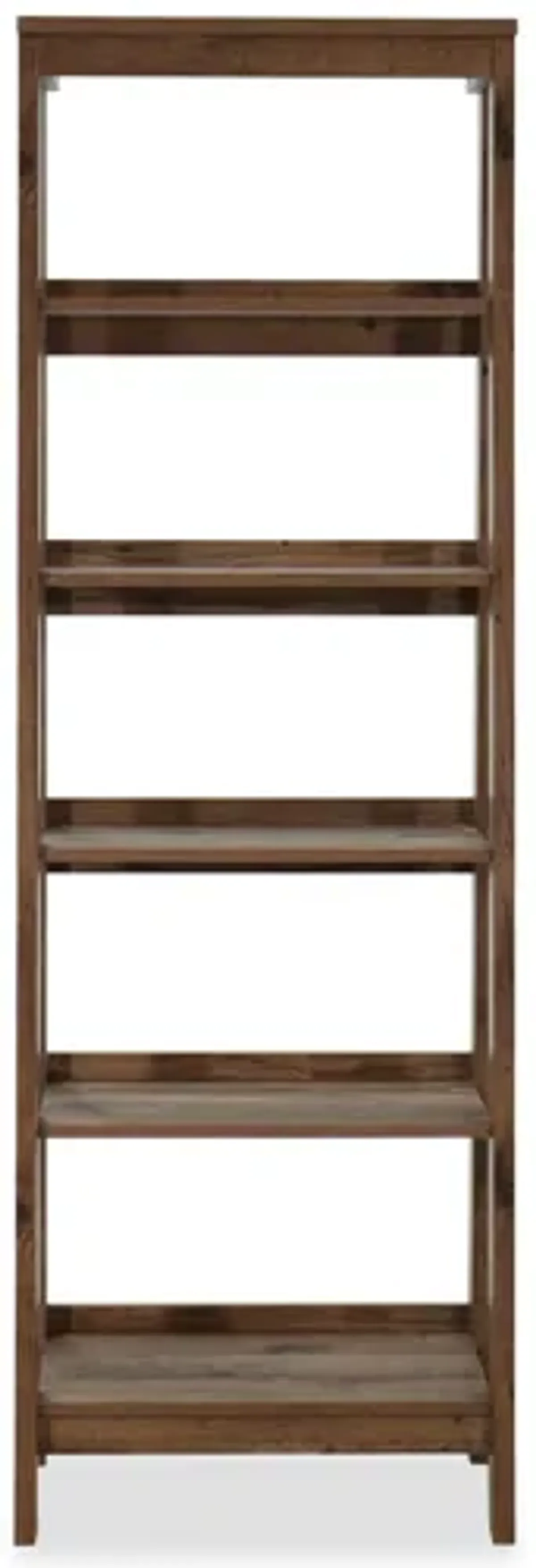 Trestle Bookcase - Brown