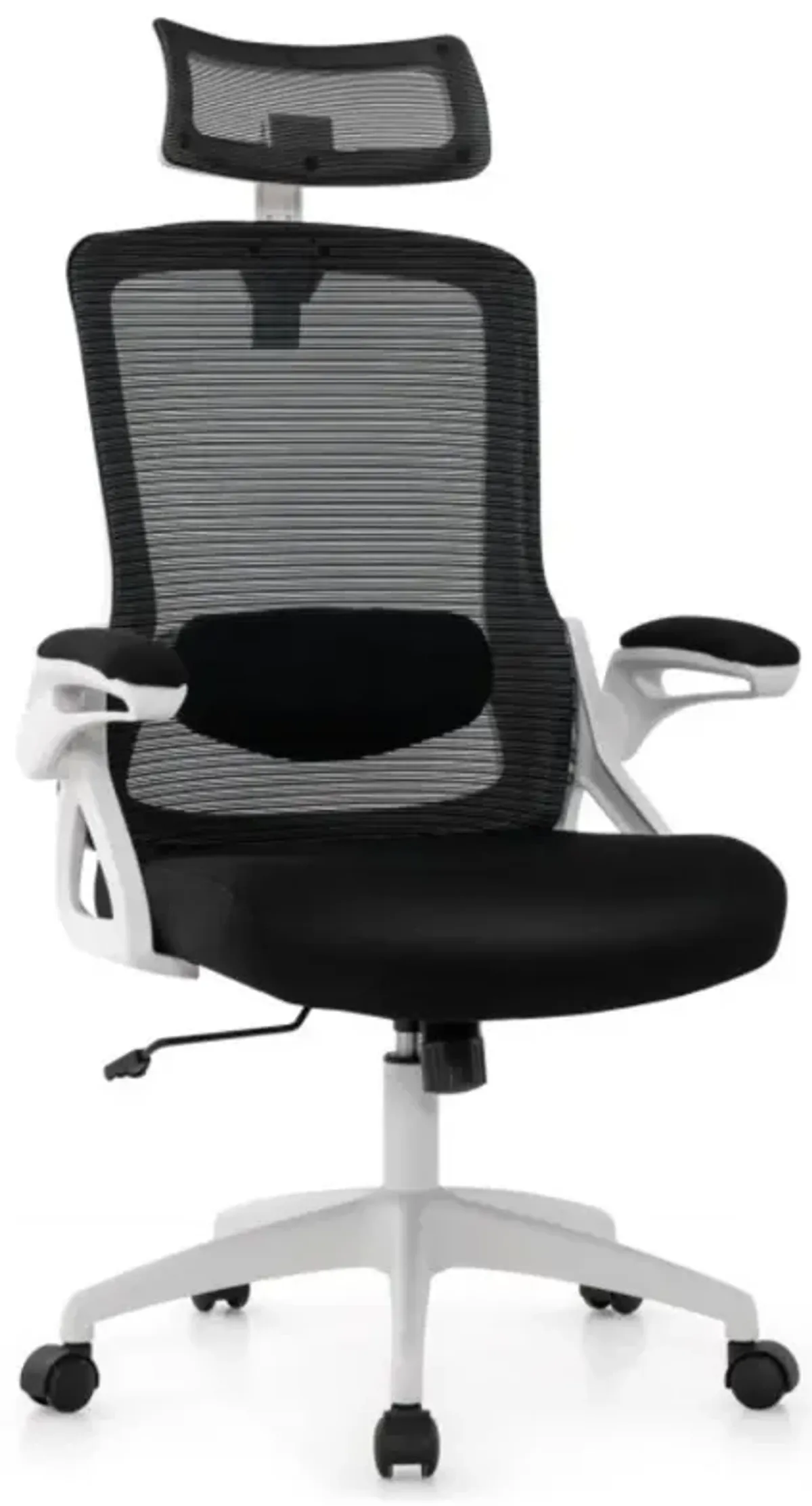 Adjustable Swivel Task Chair Ergonomic Office Chair with Adjustable Lumbar Support