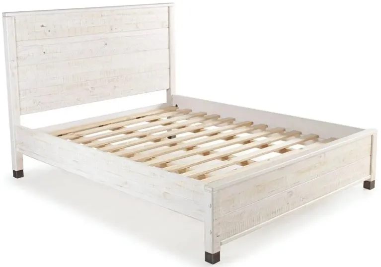 Solid Wood Platform Bed Frame with Headboard