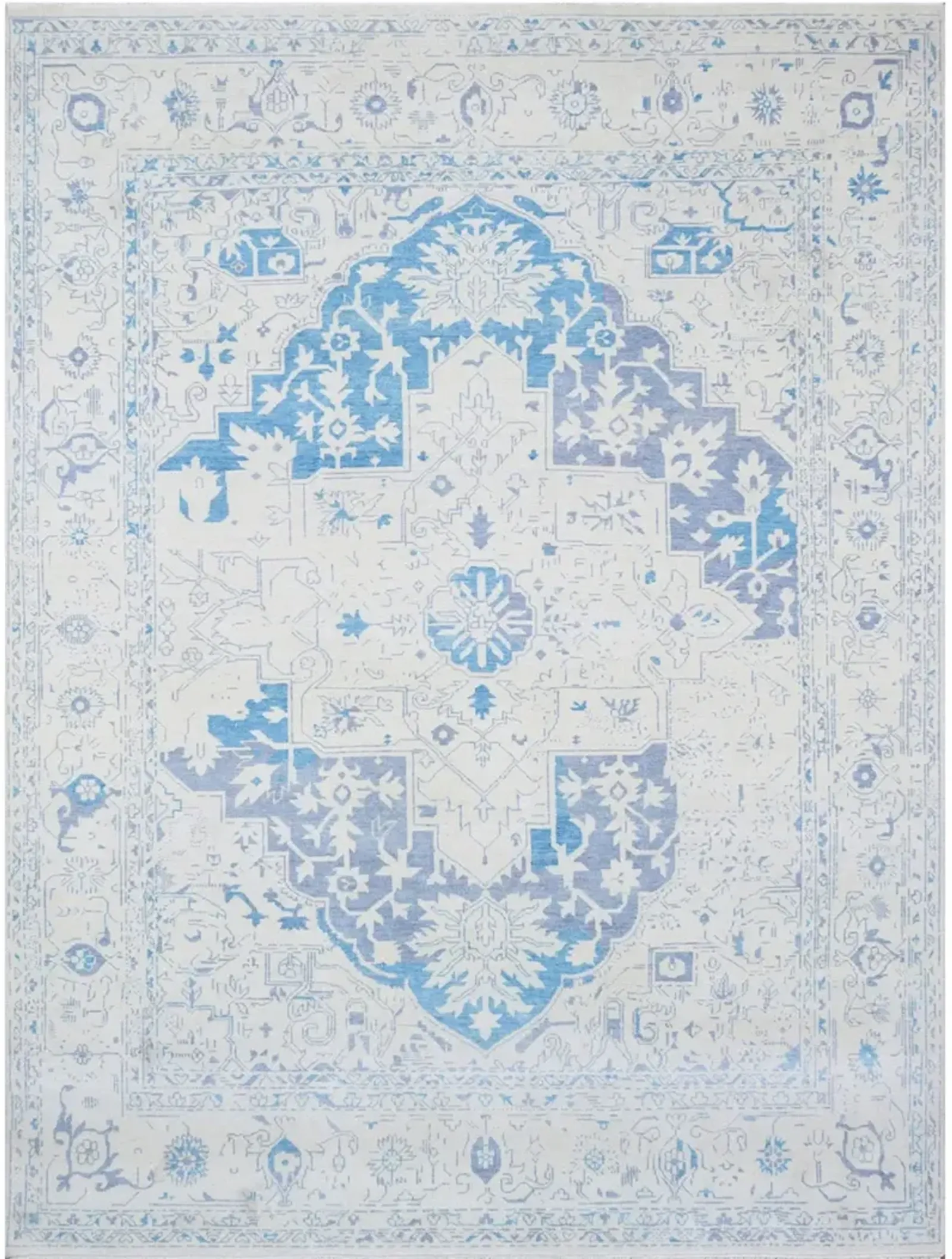 Marque MARA1082 LT.Blue 8" x 10" Rug