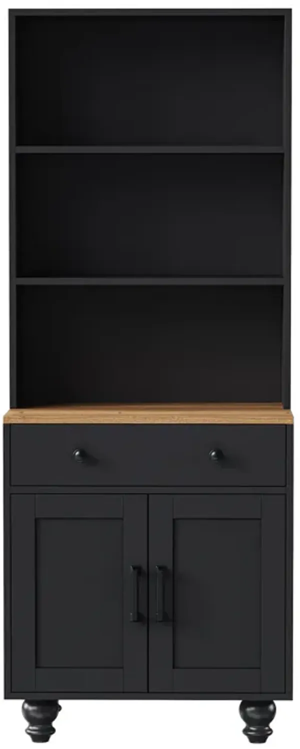 Merax Farmhouse Storage Cabinet with 4 Gourd-Shaped Legs