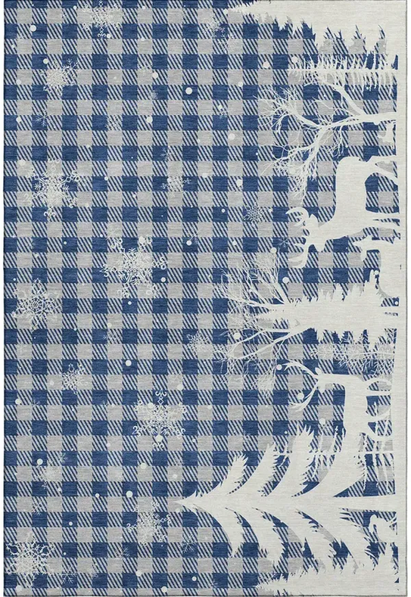 Merry & Bright MY26 Blue 9' x 12' Rug