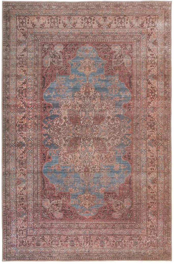 Harman By Katelester Vacherie Red 7'6" x 10' Rug