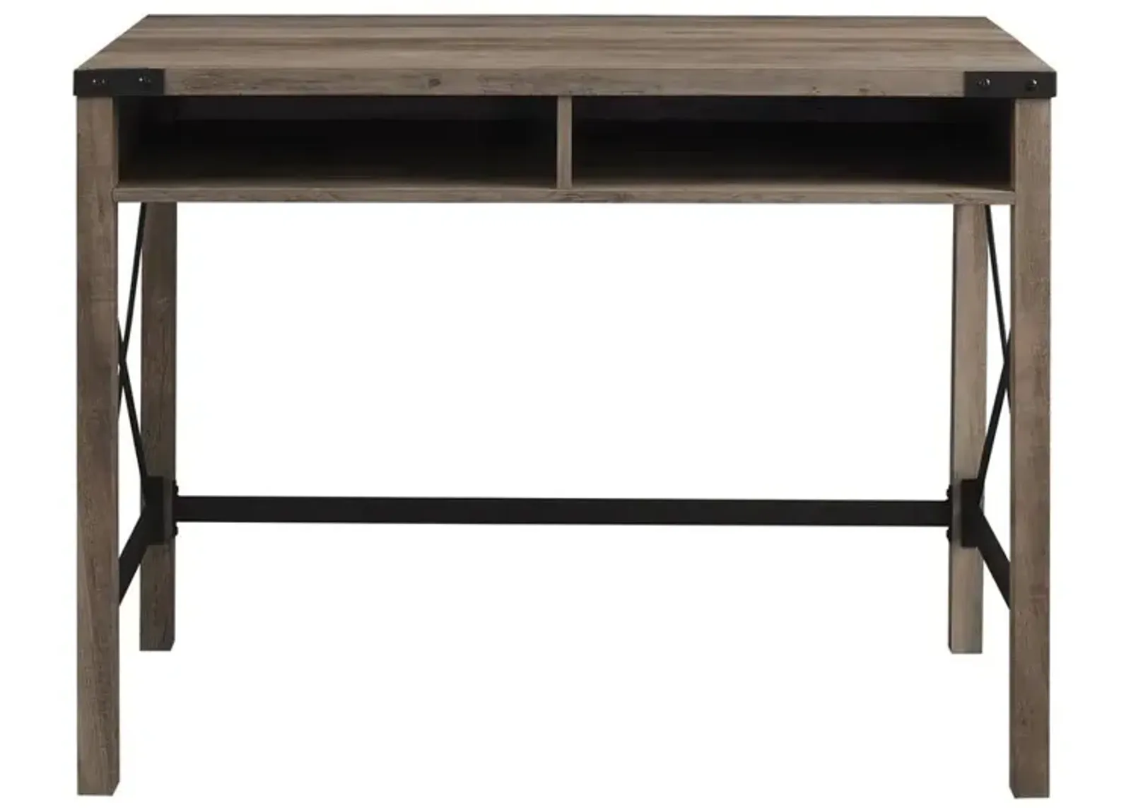 Belen Kox Rustic Farmhouse Writing Desk - Grey Wash, Belen Kox