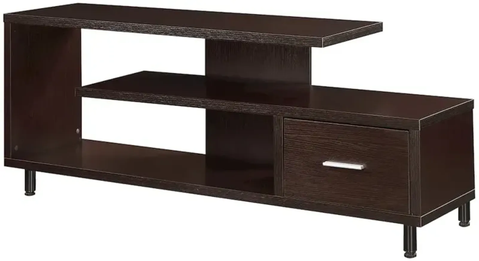 Convience Concept, Inc. Seal II 1 Drawer TV Stand with Shelves for TVs up to 65 Inches