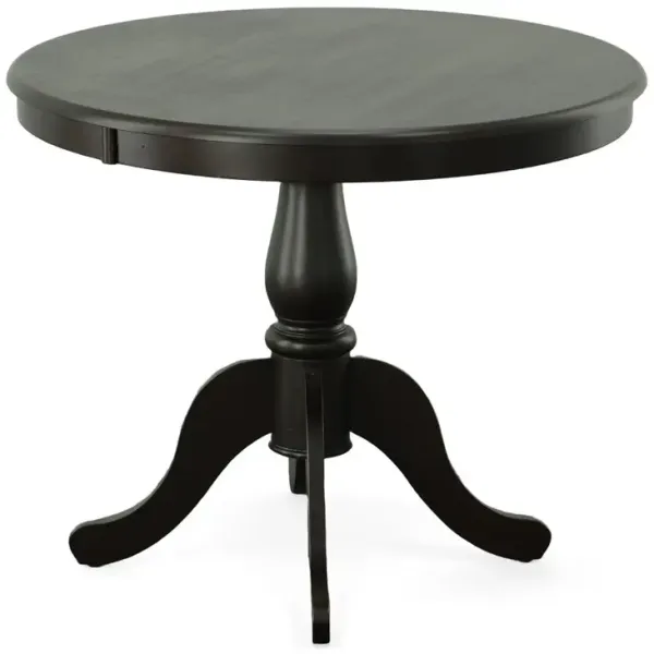 Carolina Living Fairview 36 Round Pedestal Dining Table - Espresso