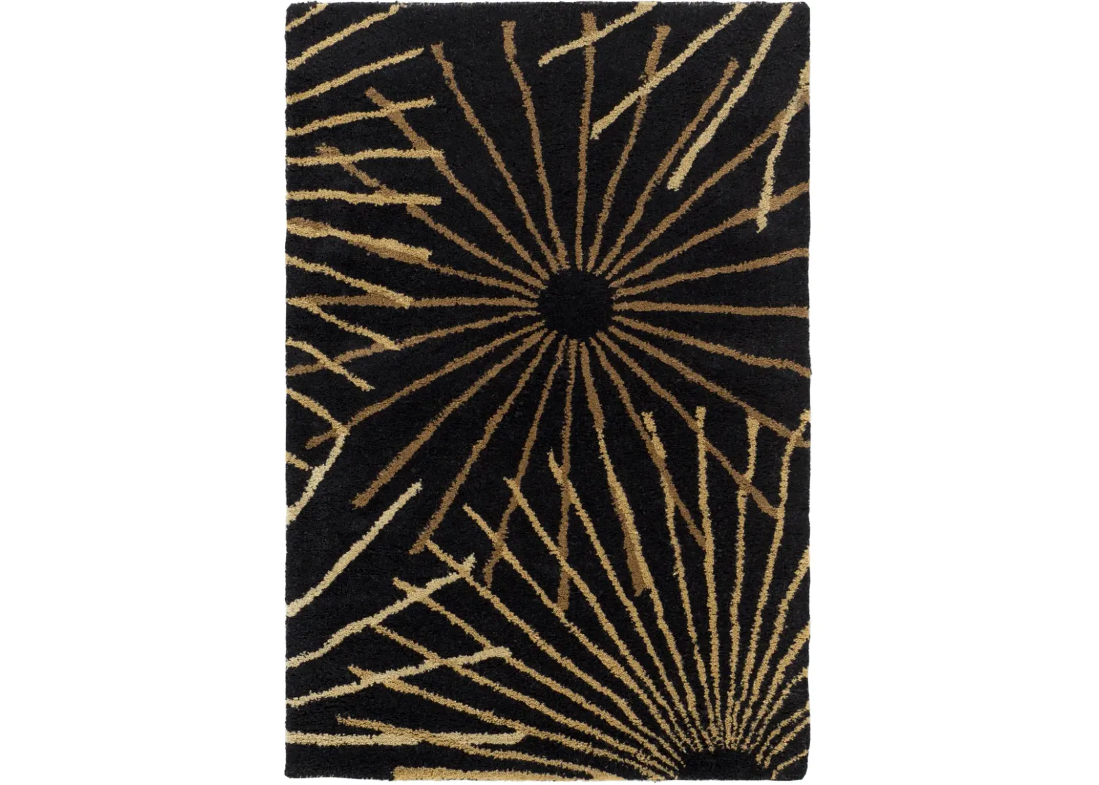 Forum FM-7090 9'9' Round Brown Rug