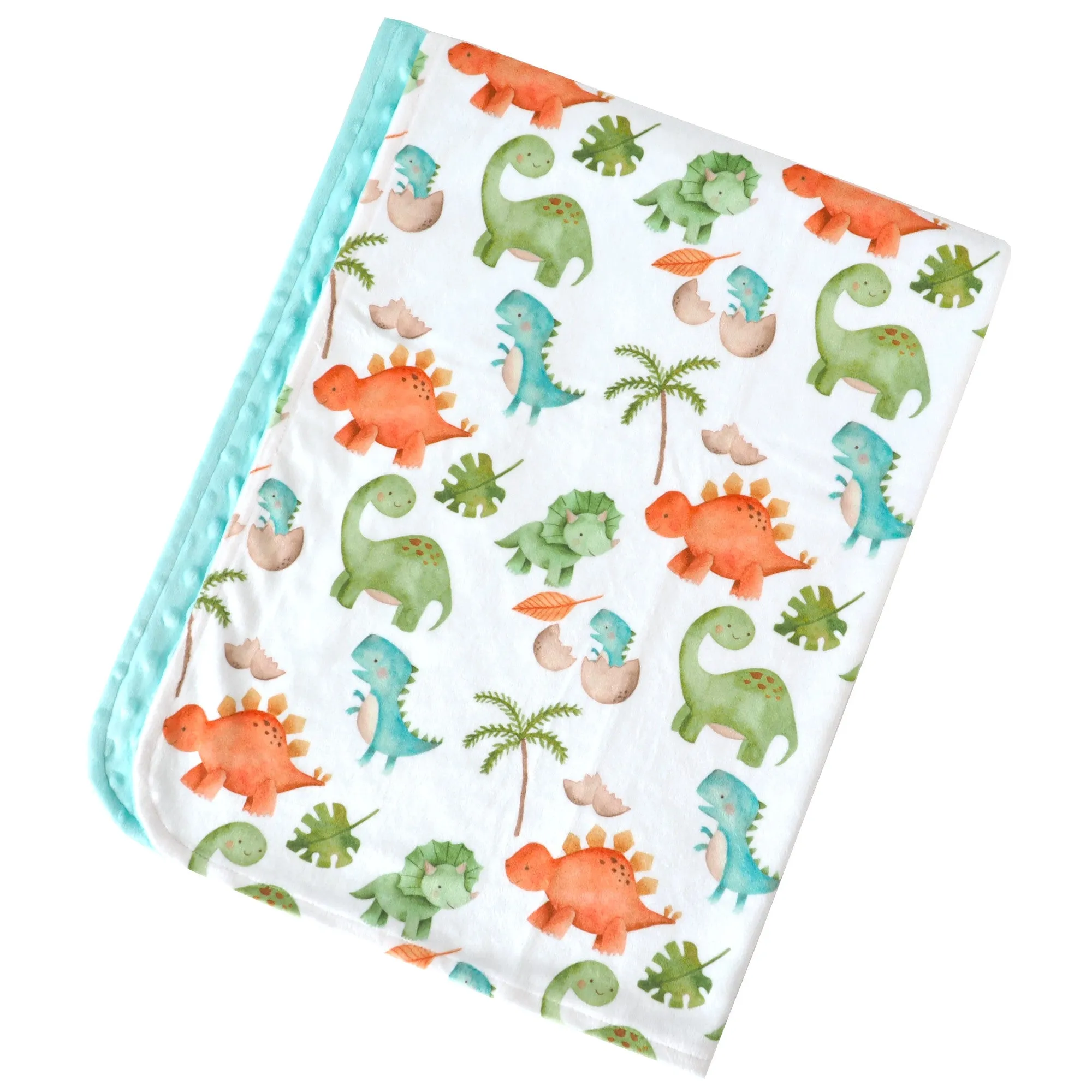 Honey Lemonade - Premium Baby & Toddler Minky Blanket (Dino)