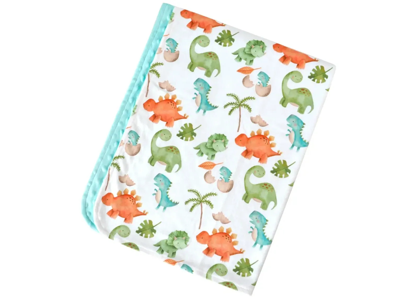 Honey Lemonade - Premium Baby & Toddler Minky Blanket (Dino)