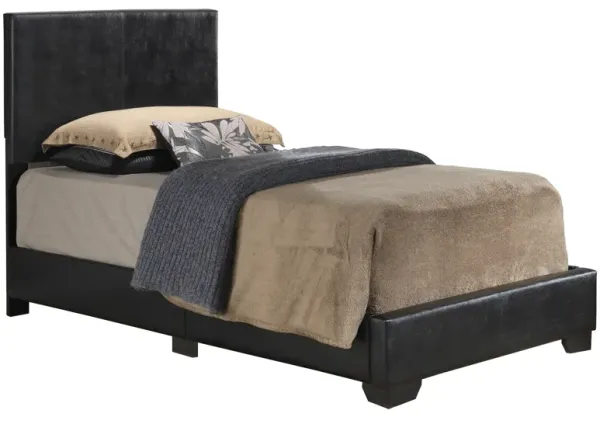 Aaron Upholstered Twin Panel Bed