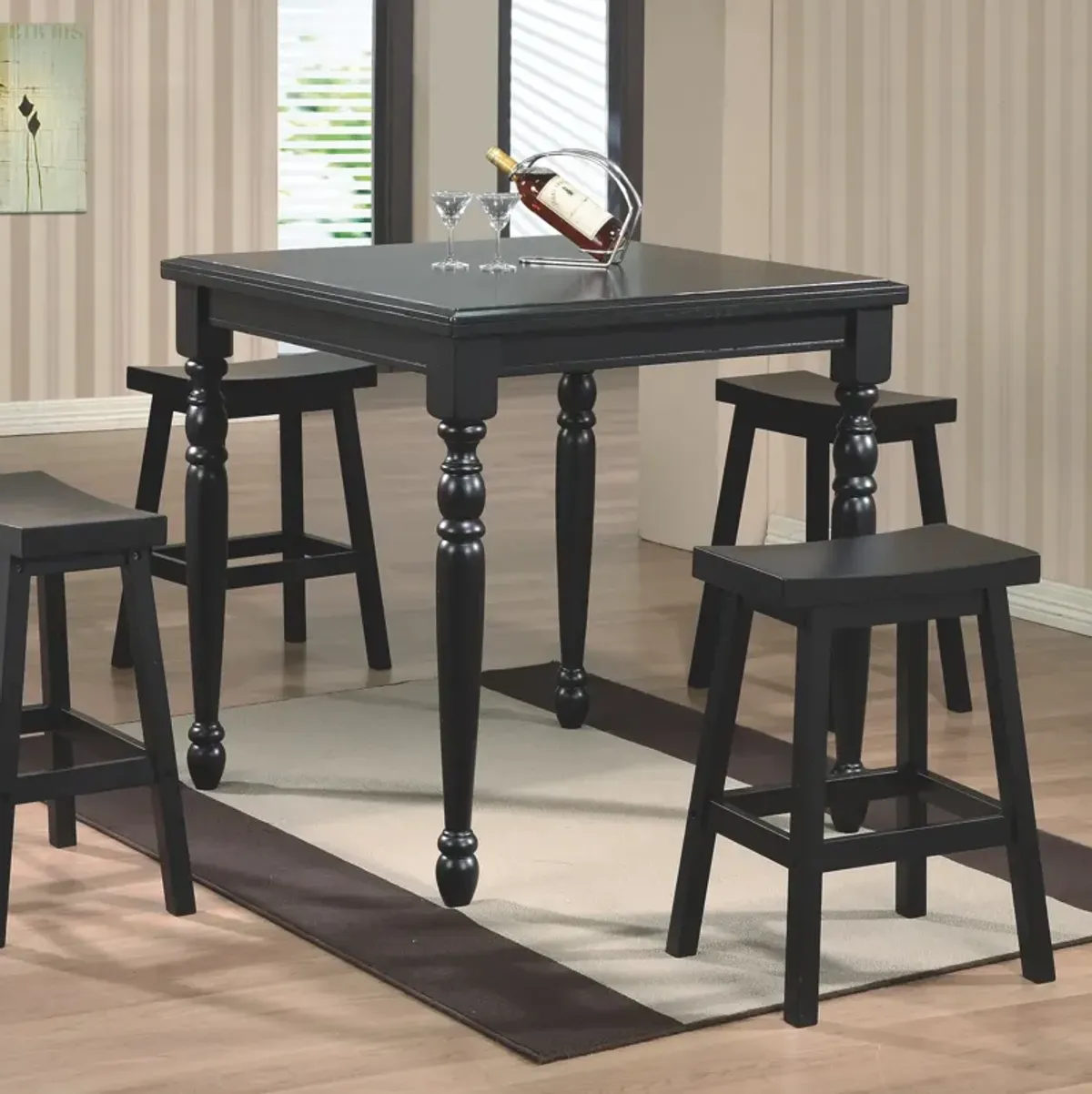 Quails Run Square Tall Table