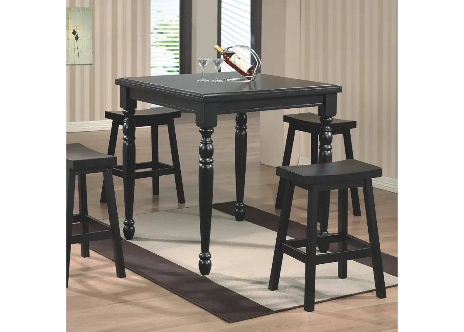 Quails Run Square Tall Table