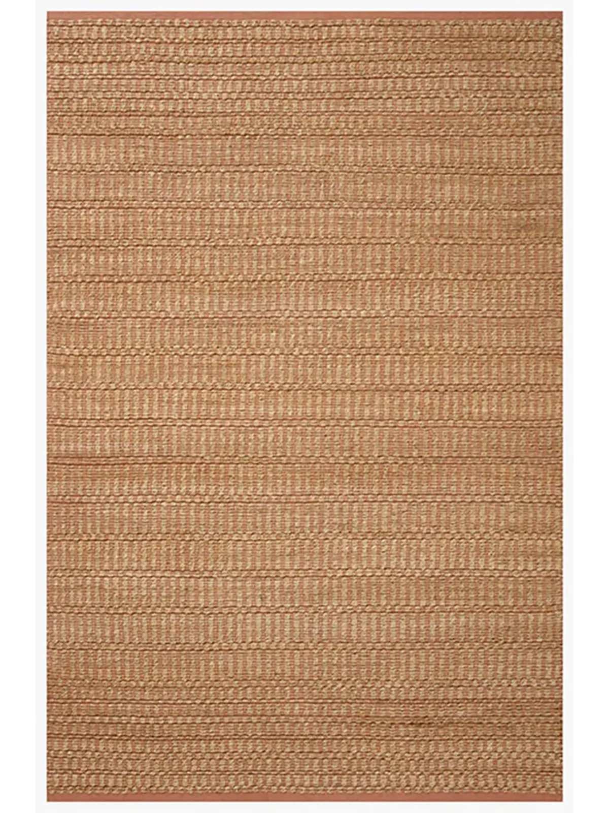 Colton CON05 Natural/Clay 5' x 7' Rug