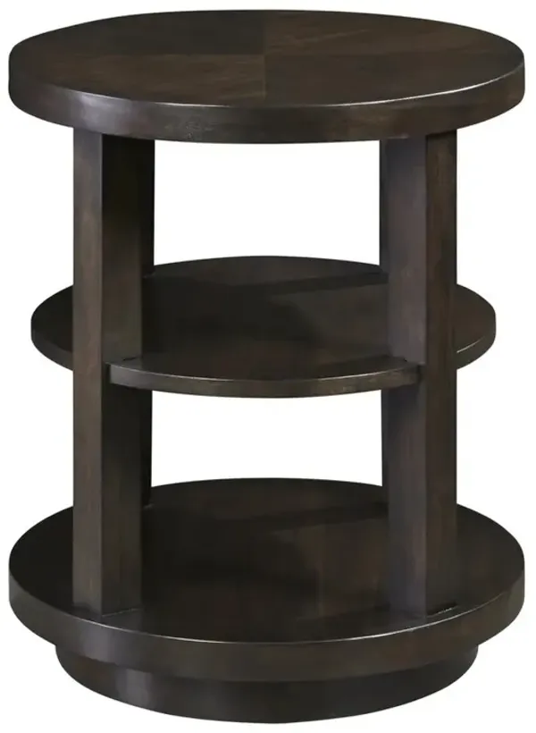 Oval End Table