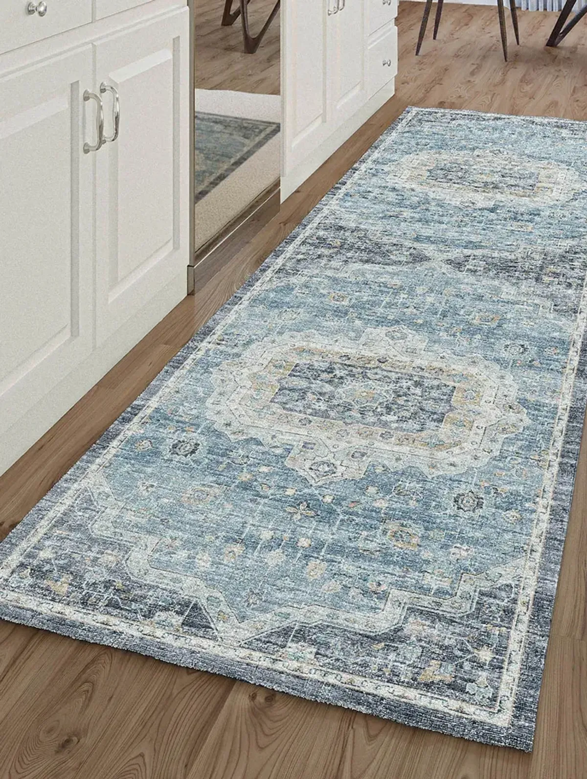 Tuscany TU4 Blue 2'6" x 8' Rug