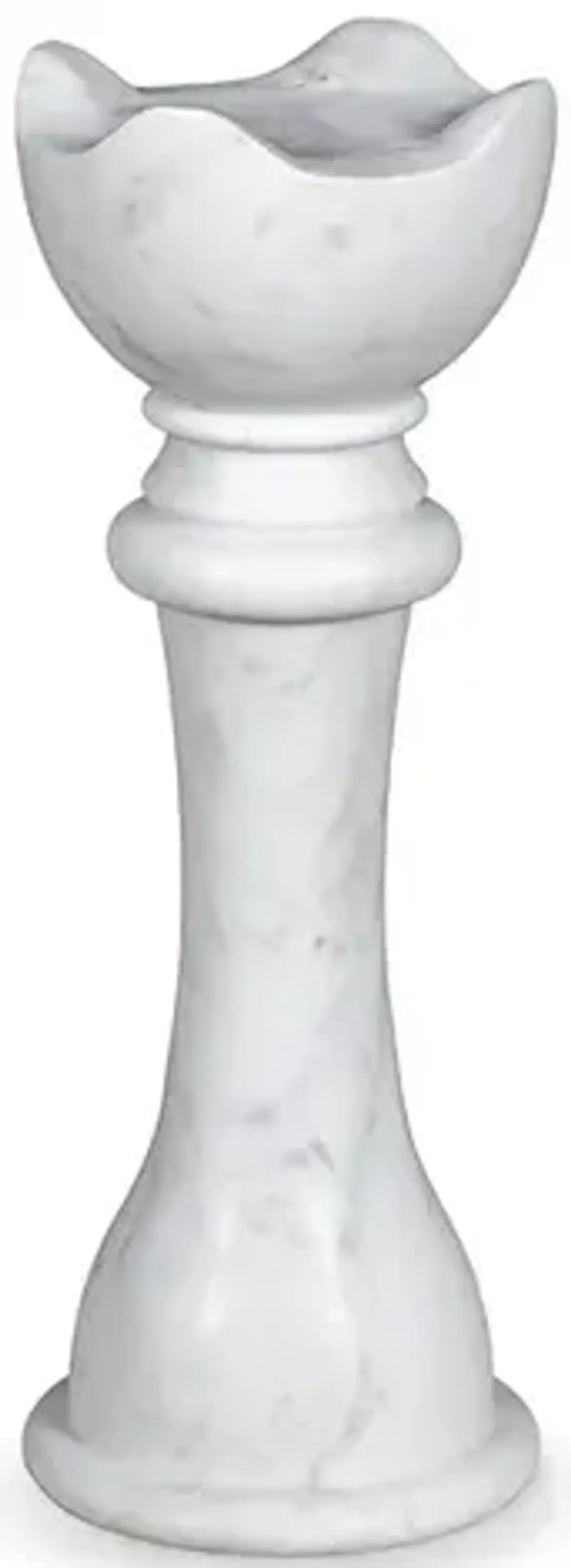 White Chess Table Queen