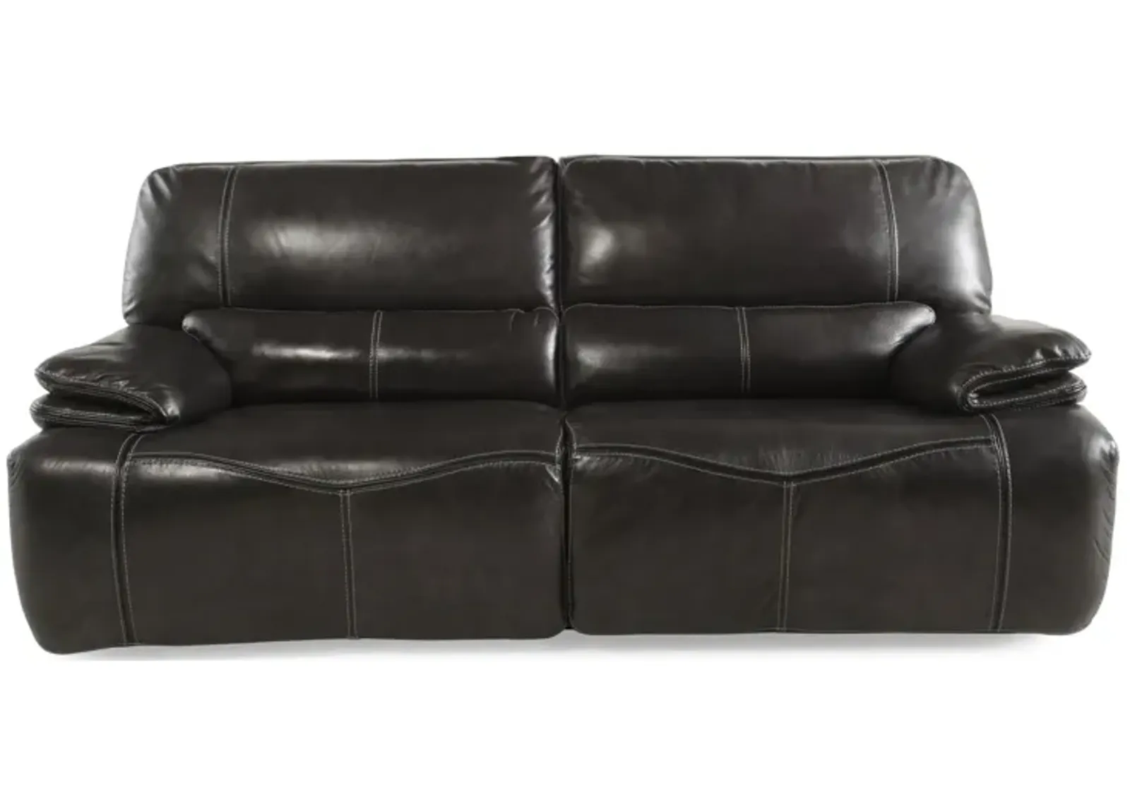 Pewter Power Sofa