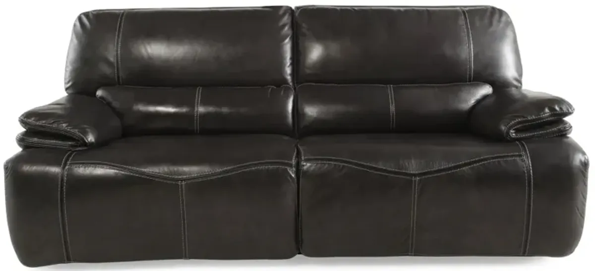 Pewter Power Sofa