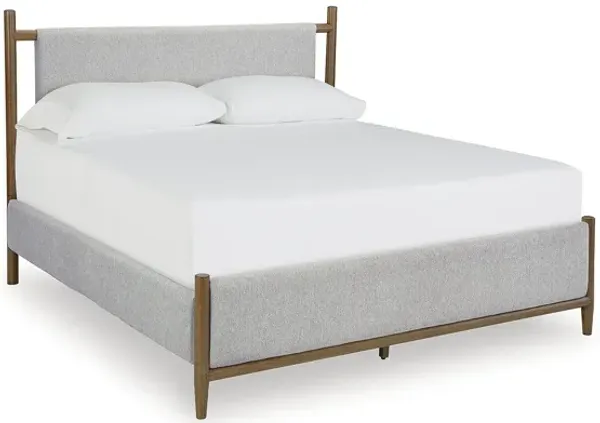 Lyncott Queen Upholstered Panel Bed