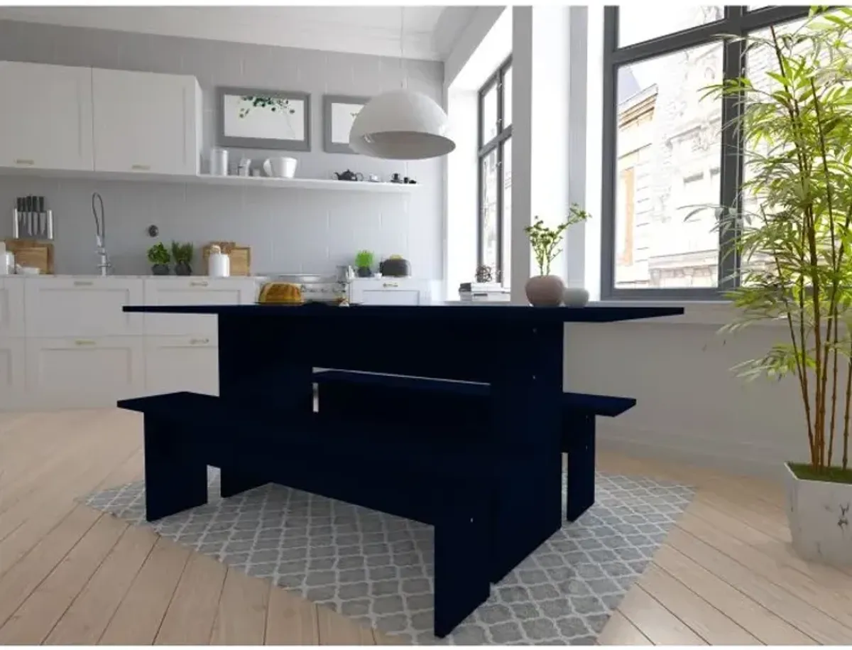 Nomad Navy Dining Set