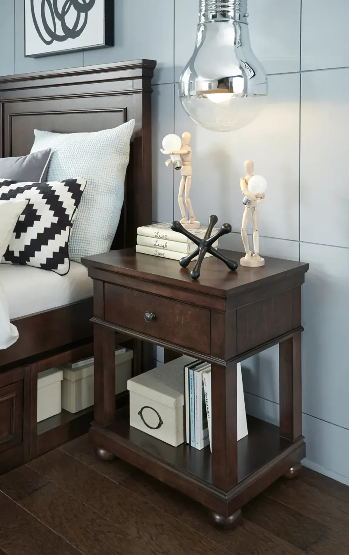 Canterbury Open Nightstand