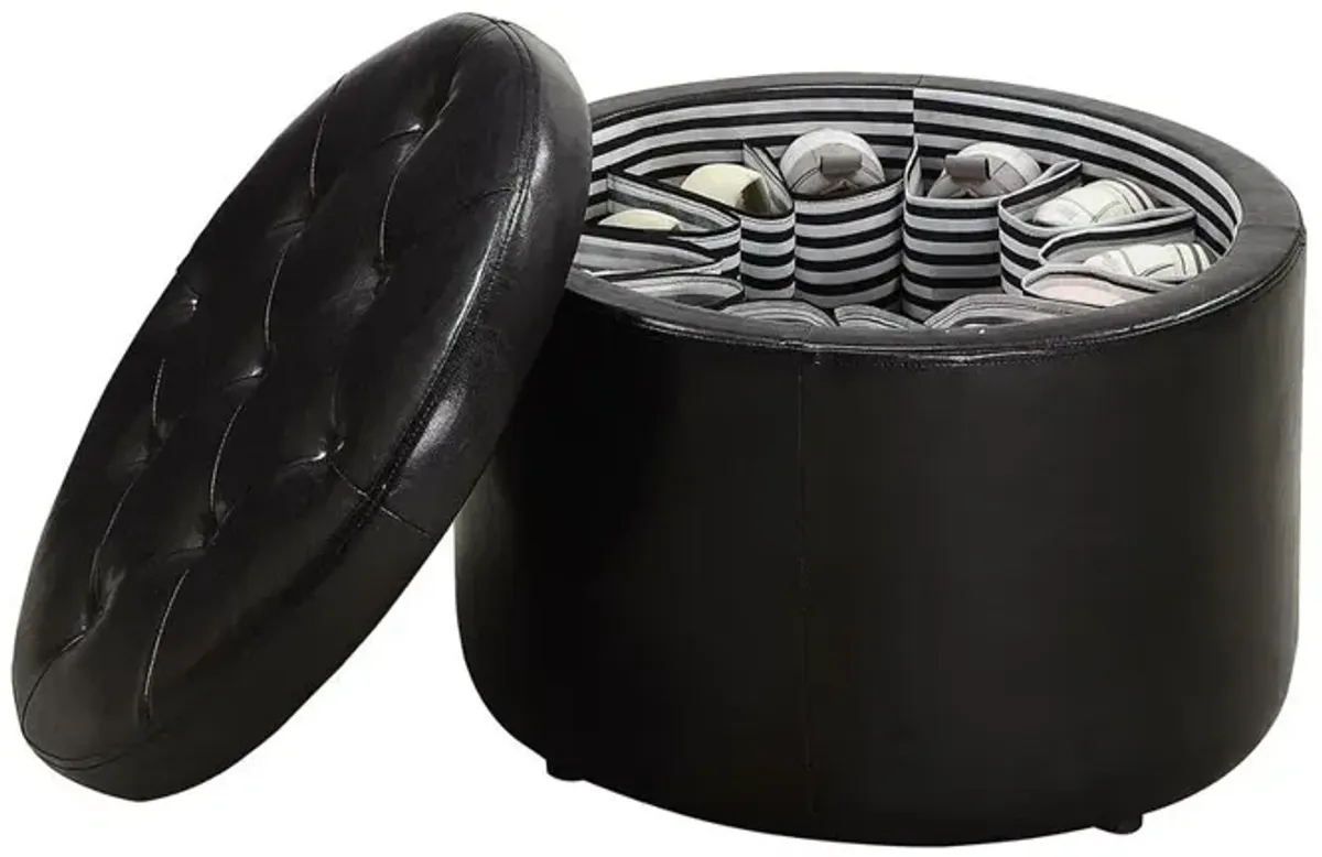 Convience Concept, Inc. Designs4Comfort Round Shoe Ottoman