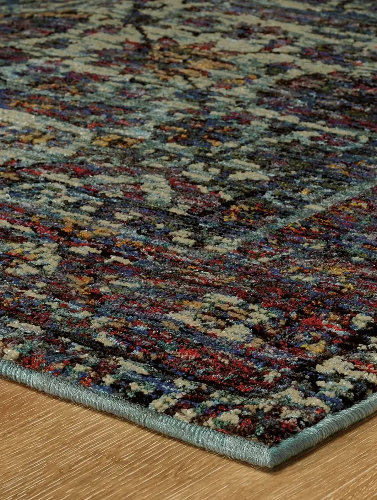 Andorra 2'3" x 8' Blue Rug