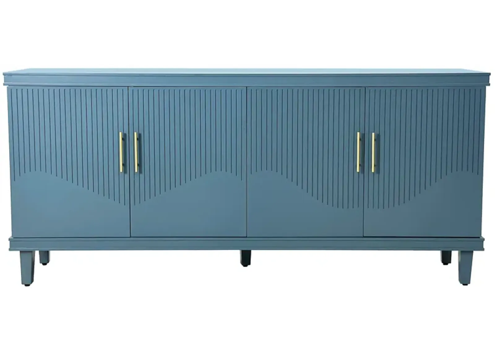 Merax Modern 4-Door Storage Cabinet