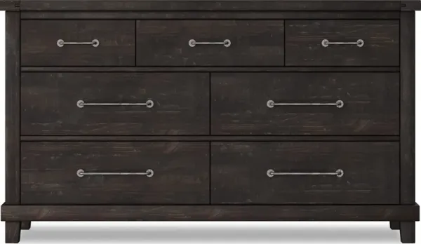 Yosemite Solid Wood Dresser in Cafe