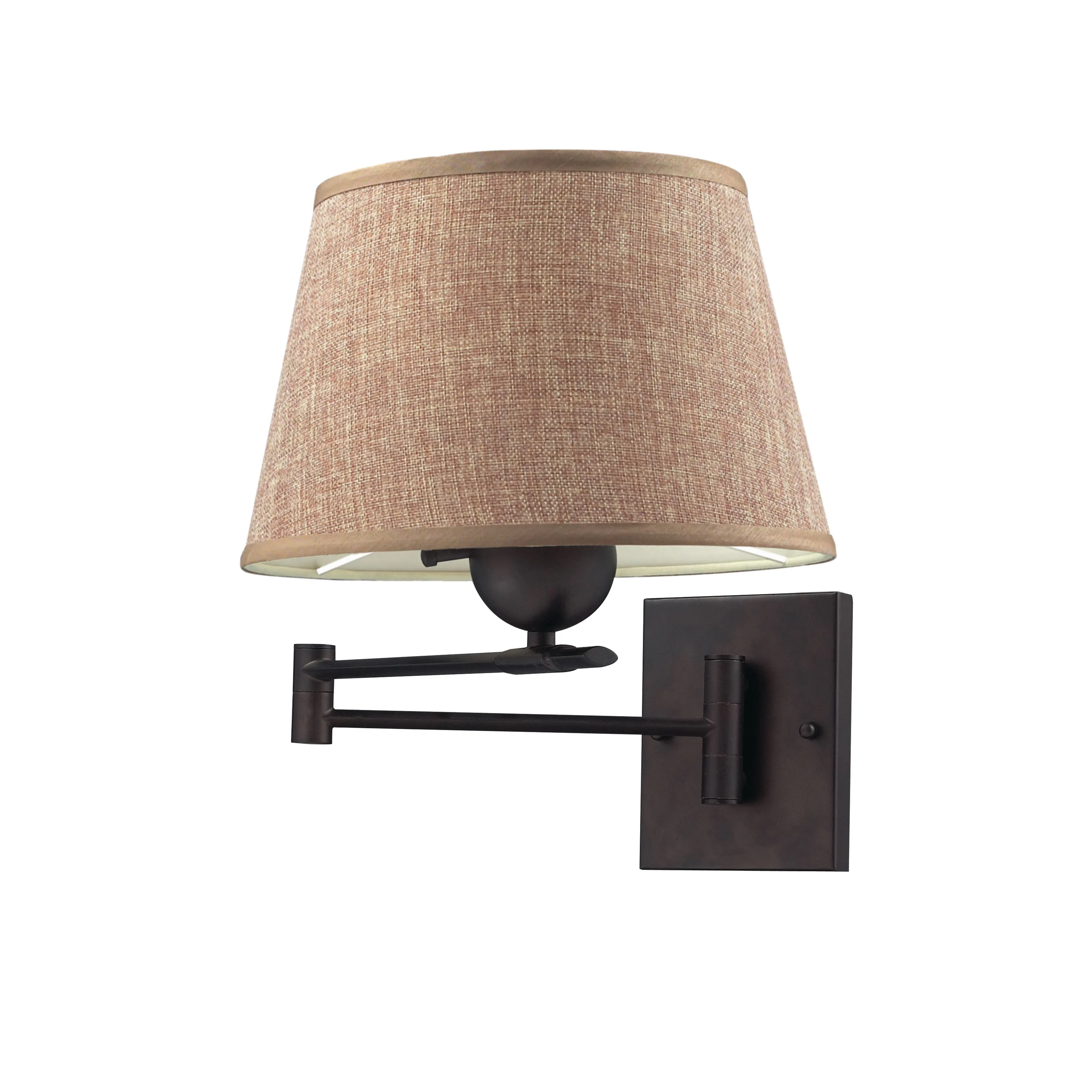 Swingarms 16'' High 1-Light bronze Sconce