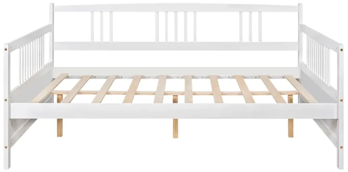 Merax Full Size Daybed with Support Legs